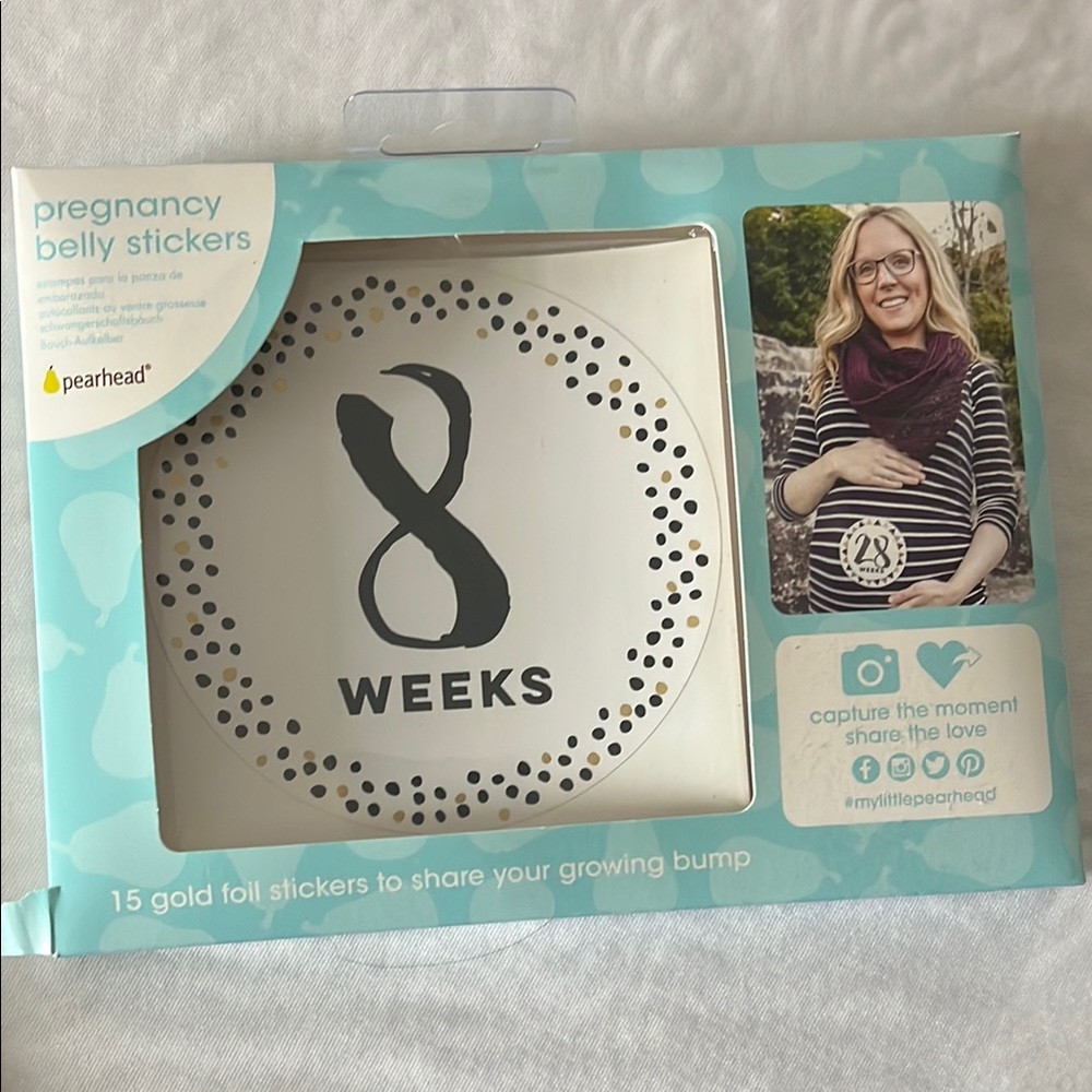 Pearhead Pregnancy Belly Stickers